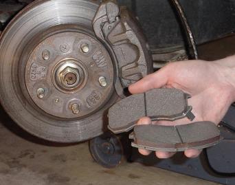 Automotive Body Specialists brake pad repairs